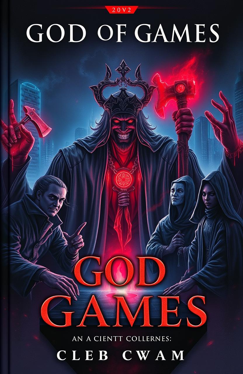 A dark, atmospheric book cover conveying the sinister spirit of a fantasy tale