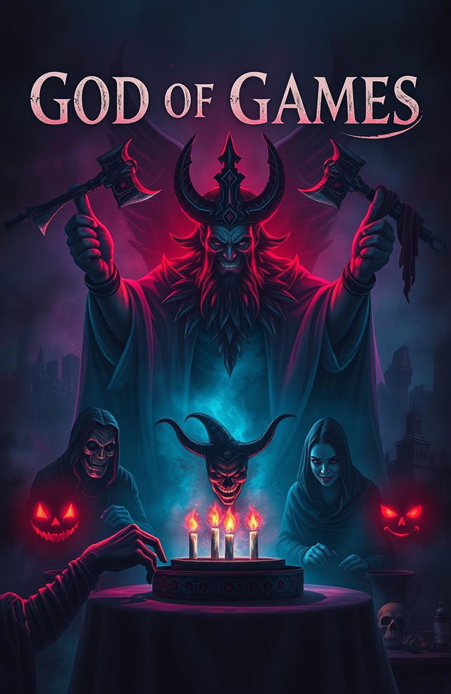 A dark, atmospheric book cover conveying the eerie spirit of a story