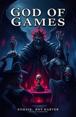 A dark, atmospheric book cover conveying the eerie spirit of a story