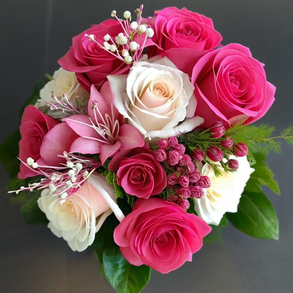 Stunning Pink Roses Bouquet: A Floral Masterpiece
