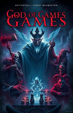 A dark, atmospheric book cover that encapsulates the sinister spirit of a tale