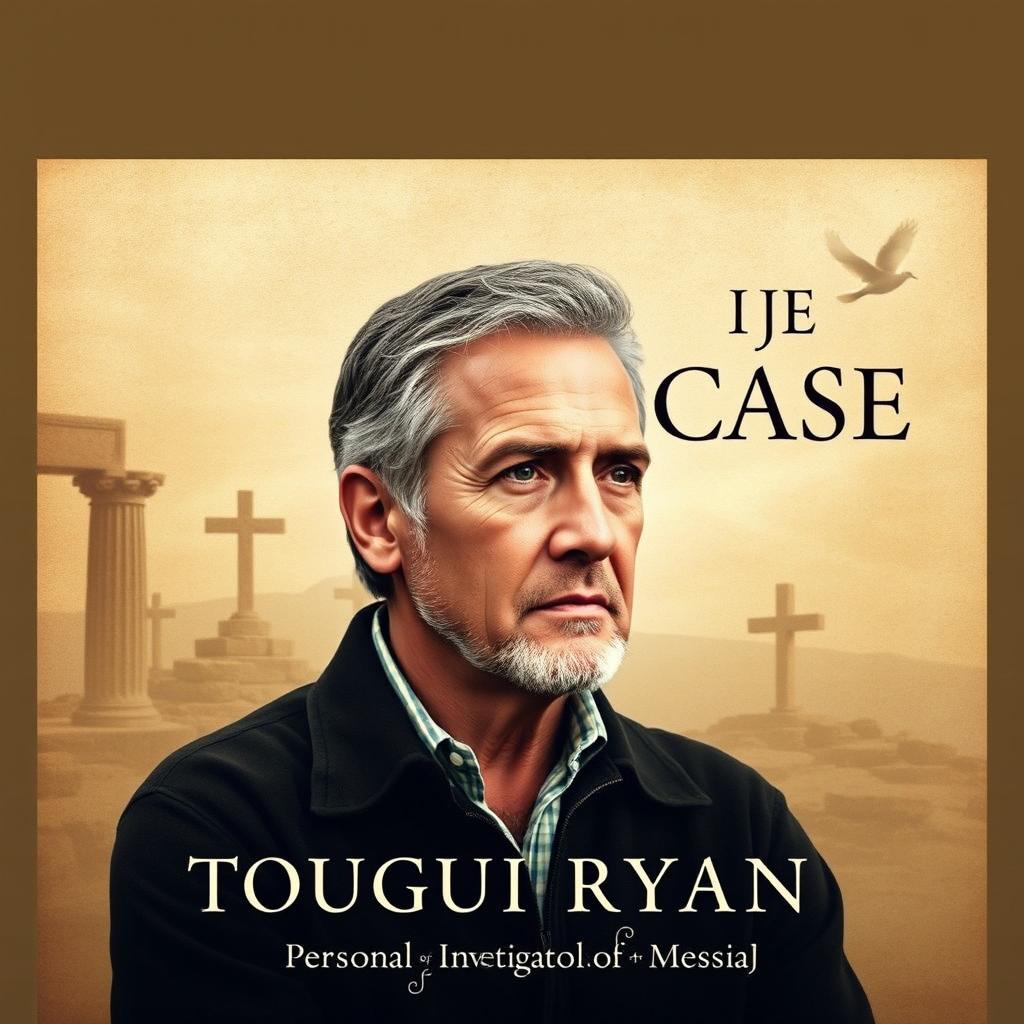 An alternative book cover for 'The Jesus Case: Tougui Ryan’s Personal Investigation of the Messiah'