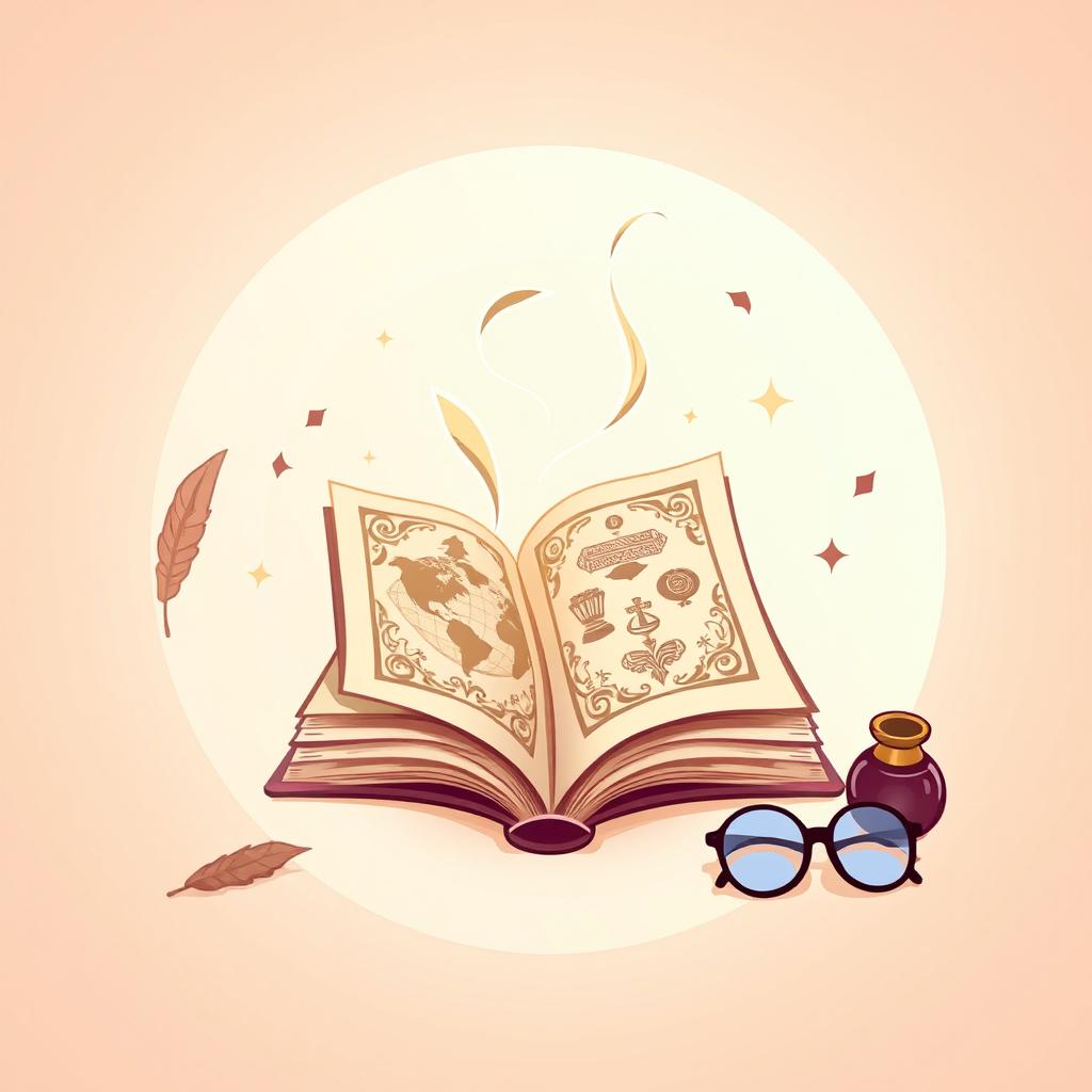 Embrace the Joy of Reading: Fluttering Book Icon