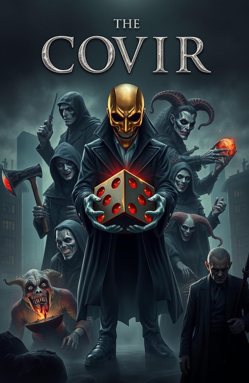 A modern, dark cover that conveys an atmosphere of mystique and horror