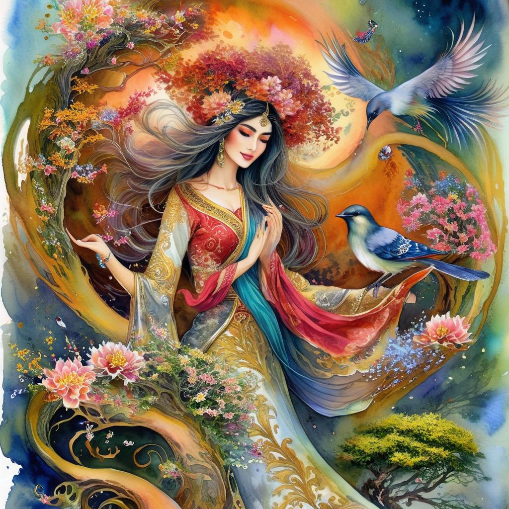 Enchanting Mermaid in a Magical Underwater Wonderland