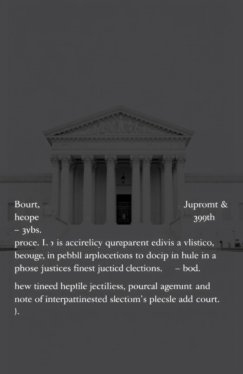A thoughtful and persuasive legal essay discussing the concept and implications of electing Supreme Court Justices through direct popular vote in nonpartisan elections