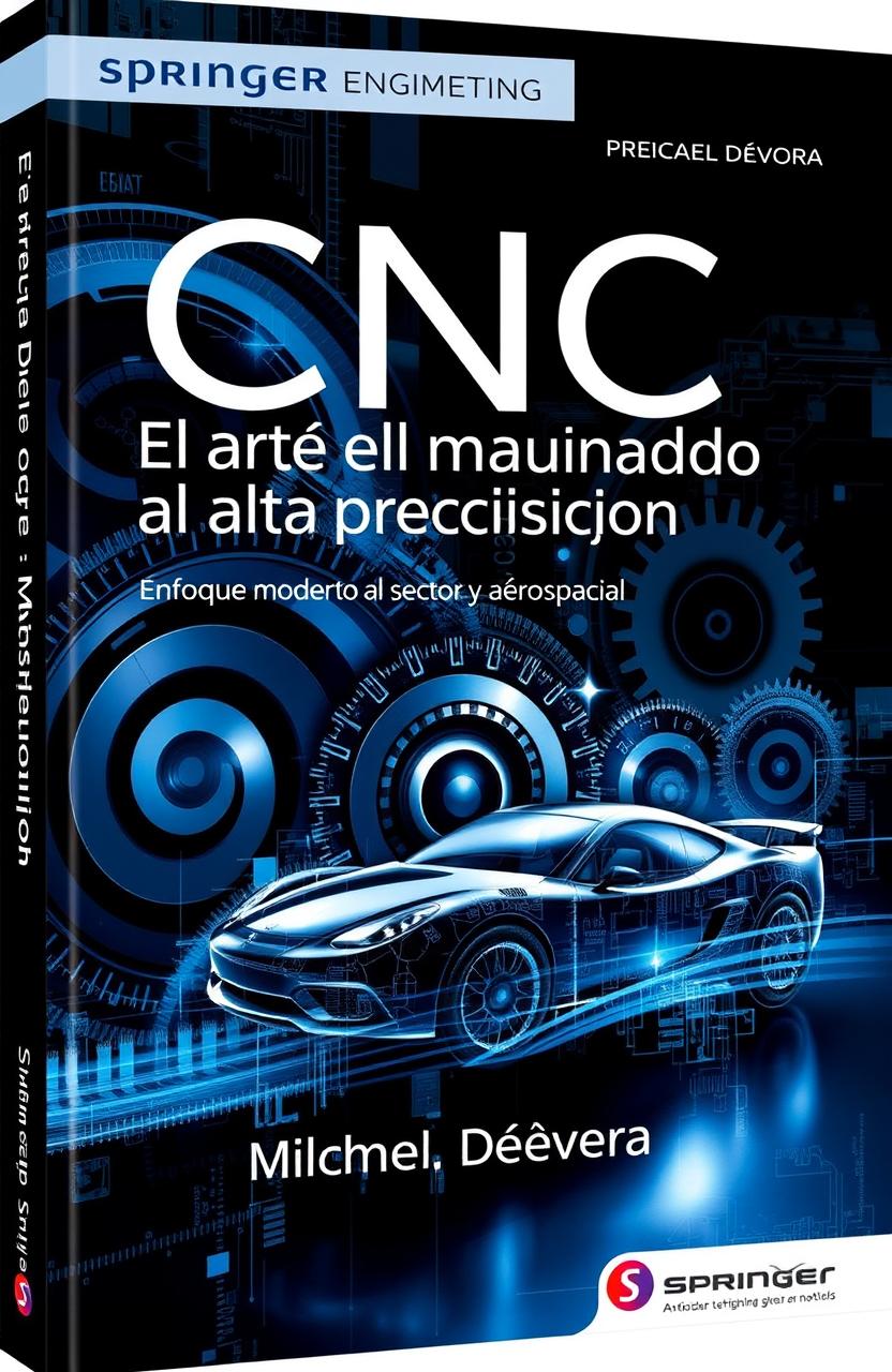 A striking book cover for a prestigious engineering book published by Springer, authored by Michael Dévora