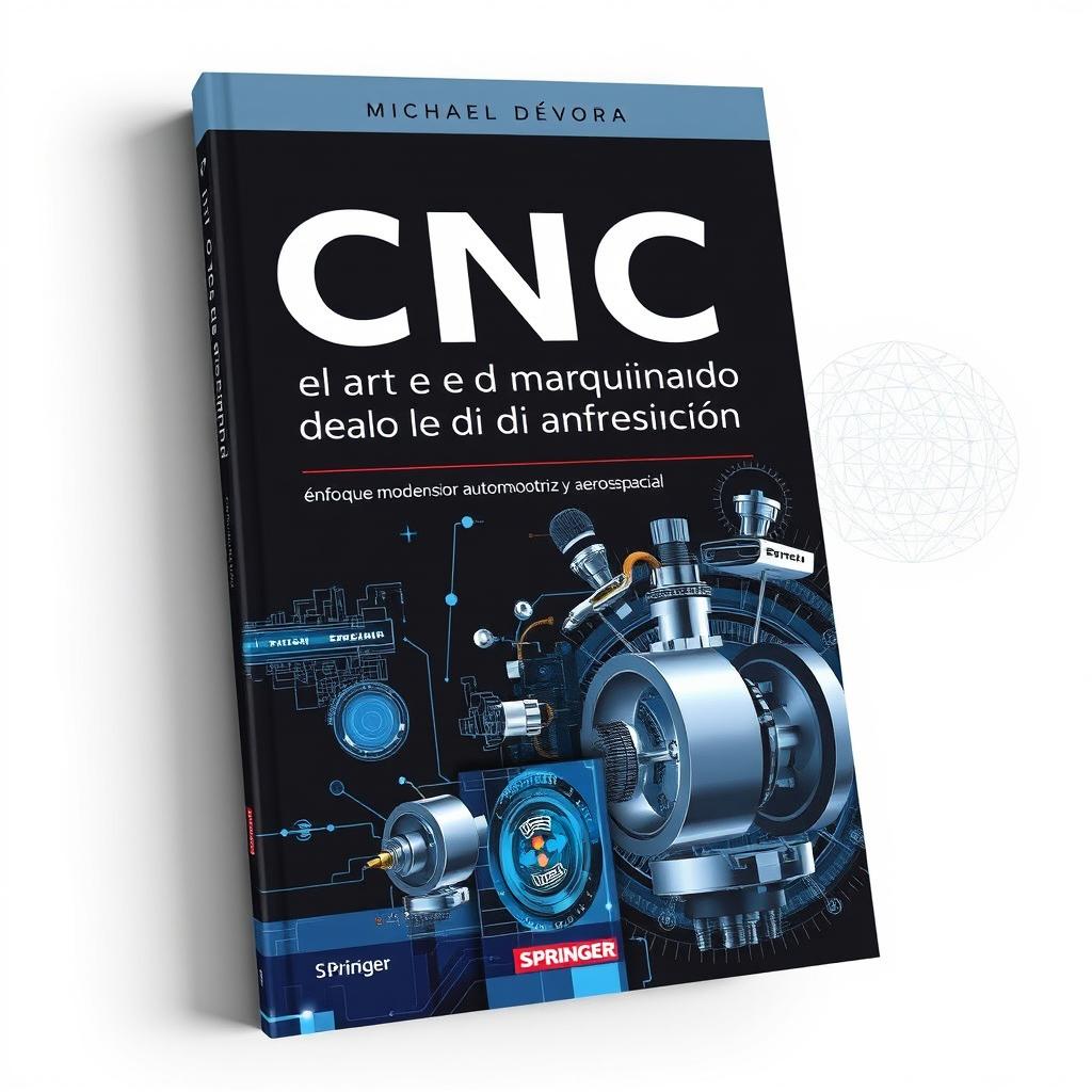 A striking book cover for a prestigious engineering book published by Springer, authored by Michael Dévora