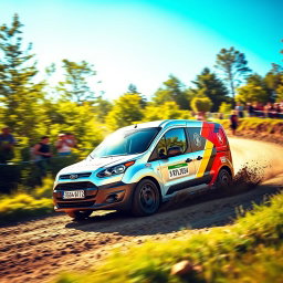 2017 Ford Transit Connect in Action: Rally Adventure
