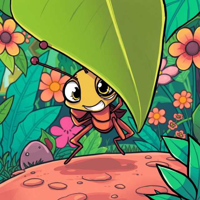 Courage in a Cozy Corner: The Frantic Bug