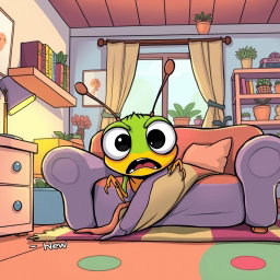 Courage in a Cozy Corner: The Frantic Bug