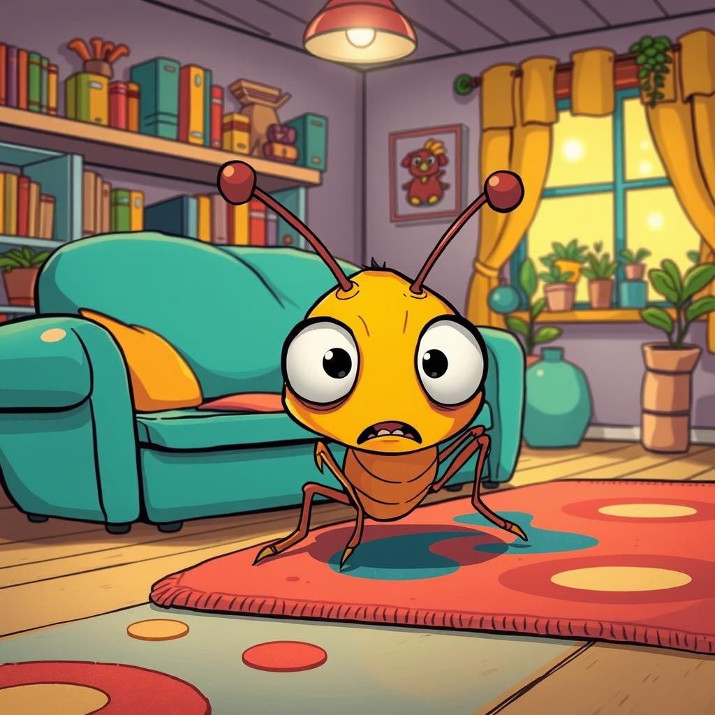 Courage in a Cozy Corner: The Frantic Bug