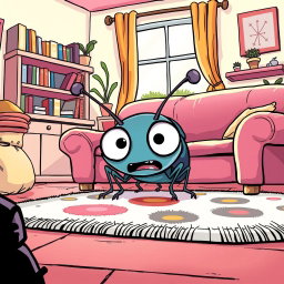 Courage in a Cozy Corner: The Frantic Bug