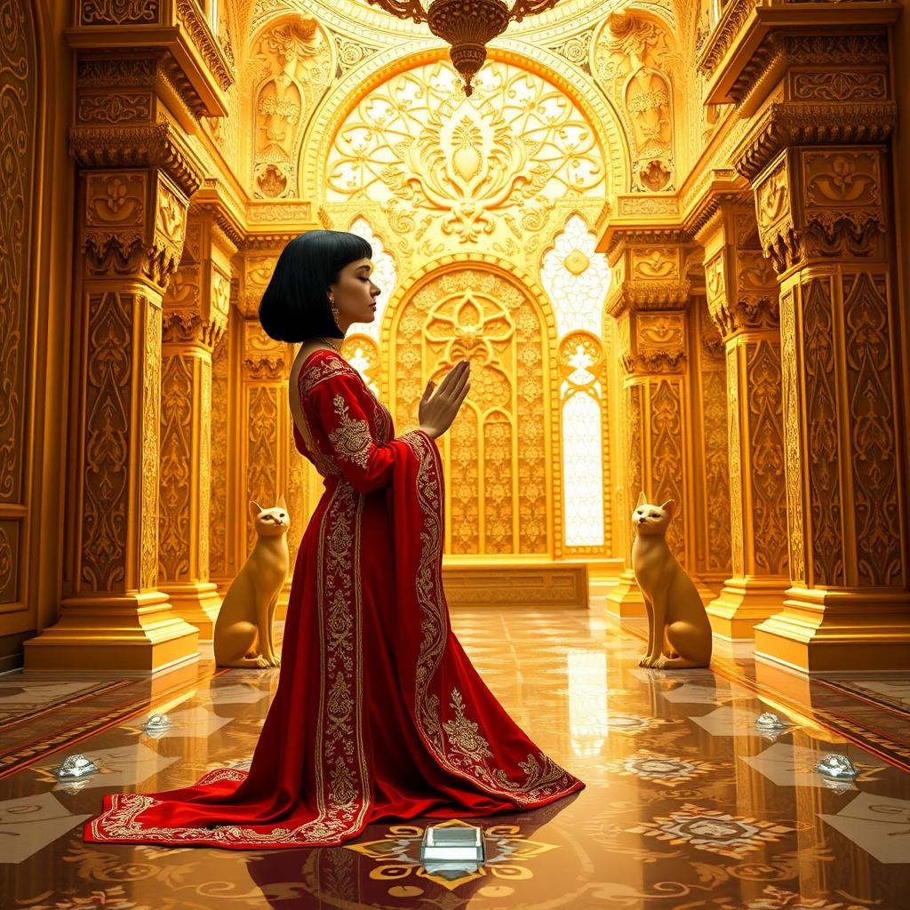 A beautiful woman, 1