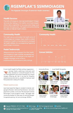 Create a detailed health profile for the Ngemplak Simongan community health center (Puskesmas Ngemplak Simongan)