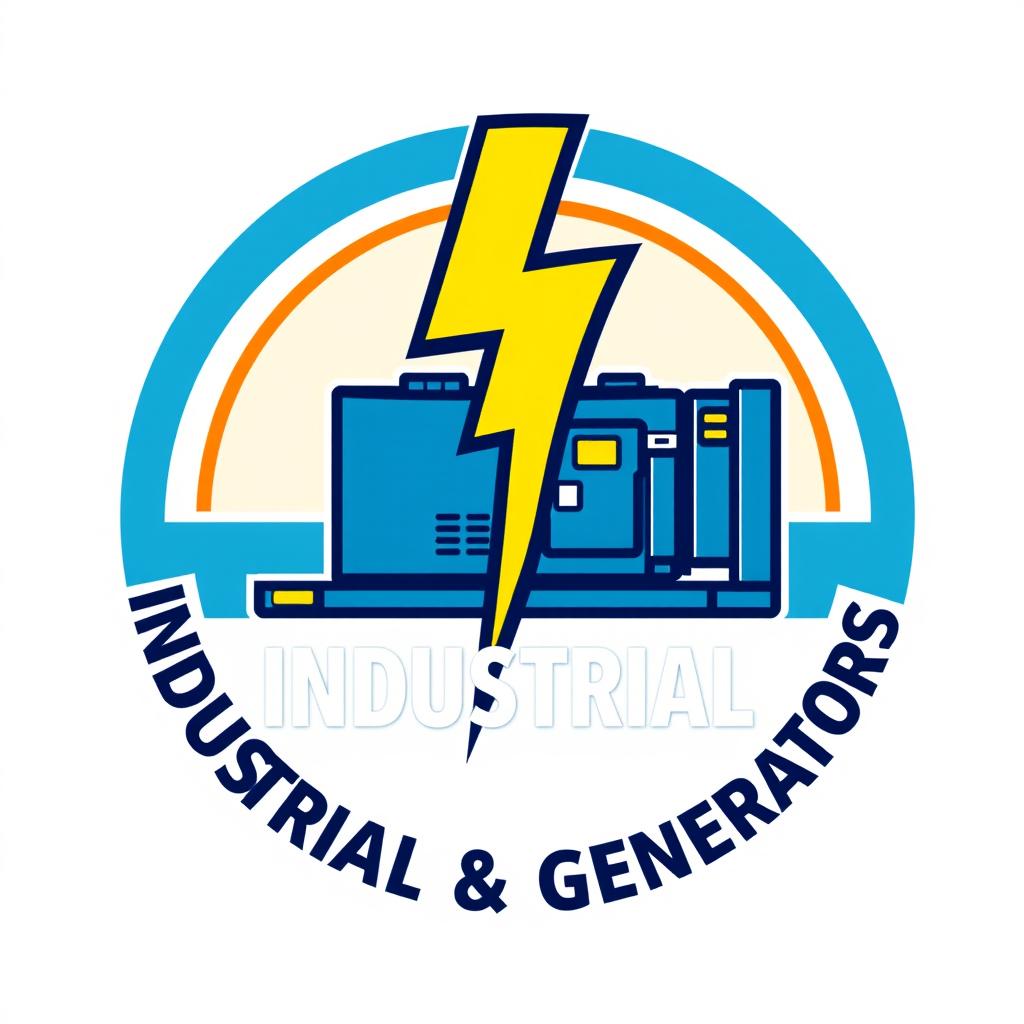 Electrify Your Brand: Industrial Electric & Generator Logo Design