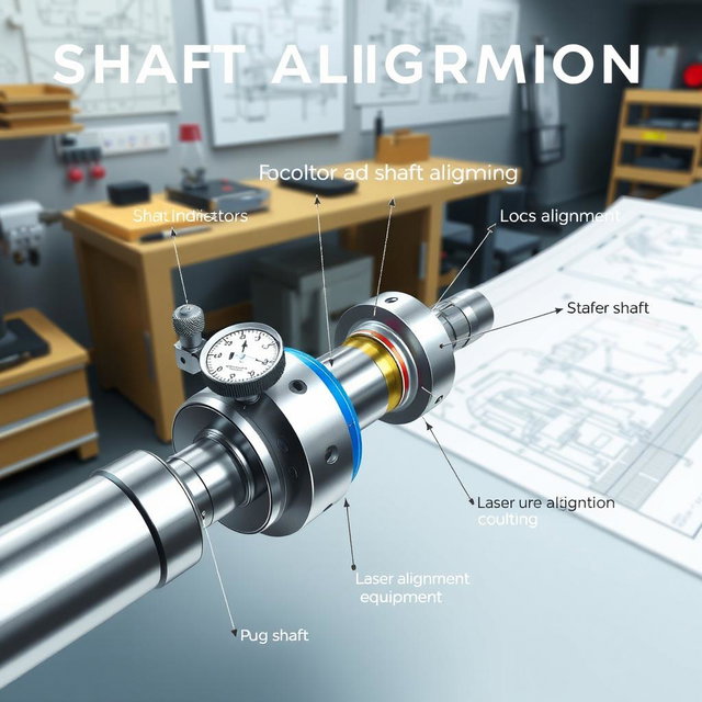 Master Shaft Alignment with Laser Precision