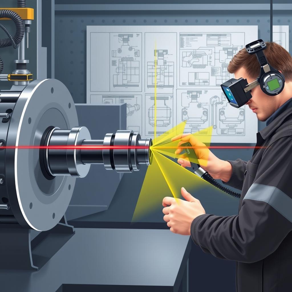 Master Shaft Alignment with Laser Precision