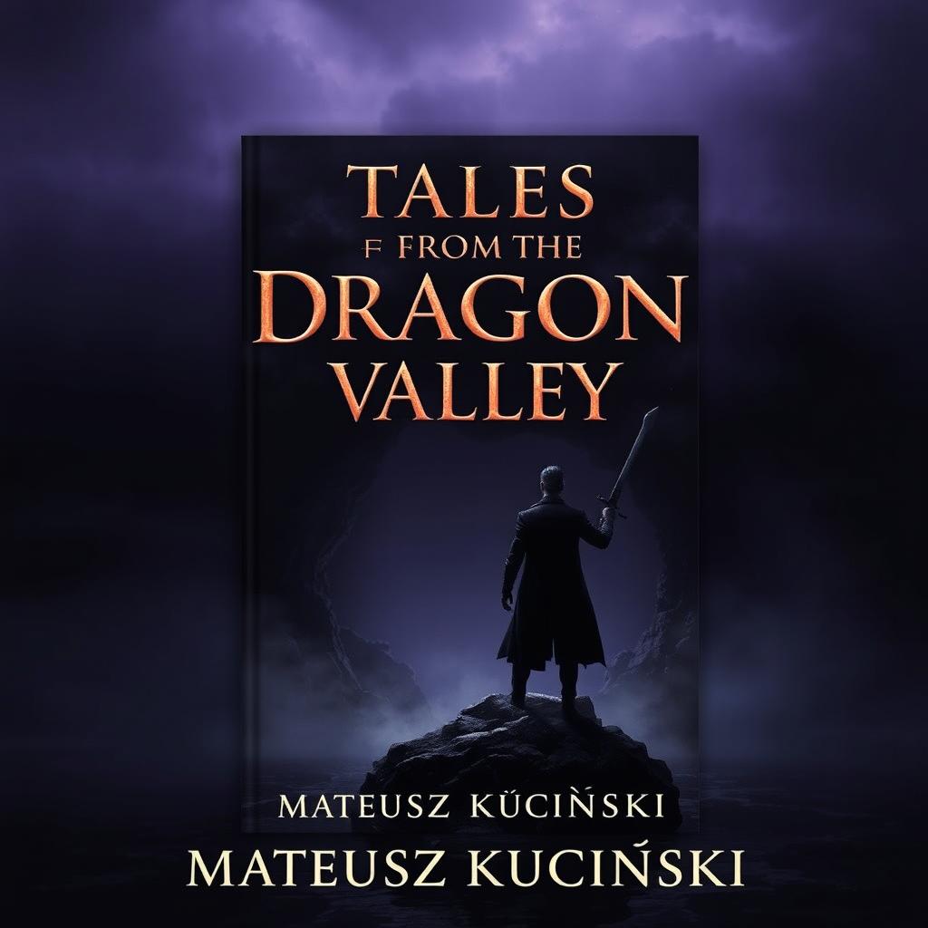 Dive into Darkness: Evocative Fantasy Book Cover