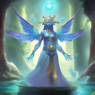 In the magical realm of Zenthoria, the ametropic beings possess the ability to see multiple dimensions simultaneously.