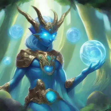 In the magical realm of Zenthoria, the ametropic beings possess the ability to see multiple dimensions simultaneously.