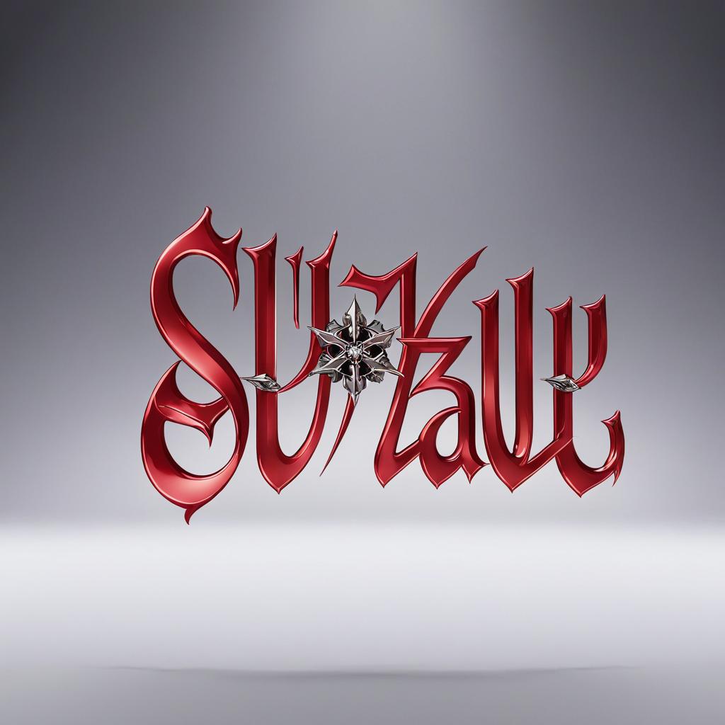 Bold Red Letter Logo Design | Stylish Brand Identity
