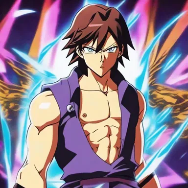 In the anime series, the protagonist possesses ametropic powers, allowing him to see hidden truths and distort reality.