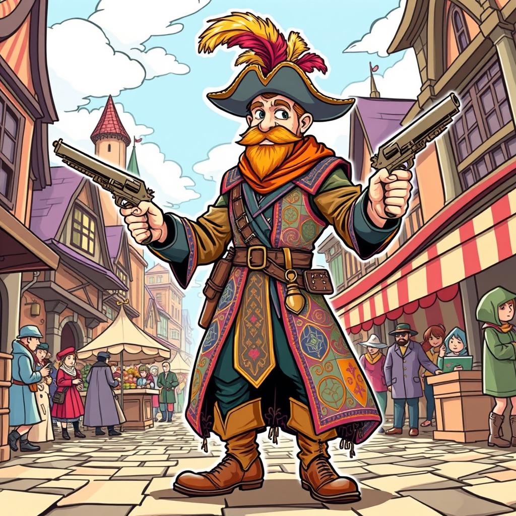 Bold Musketeer: A Comic Adventure
