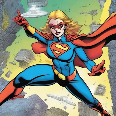 The comic book superhero possesses ametropic abilities, allowing her to perceive minute details and spot hidden dangers.