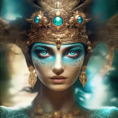 According to ancient mythology, a deity with ametropic eyes had the power to see into both the mortal and divine realms.