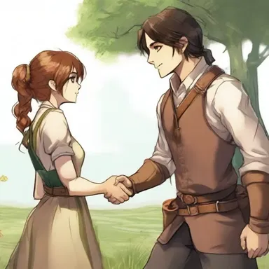 The protagonist in the novel amiably assists others in their quests, always lending a helping hand.
