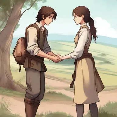 The protagonist in the novel amiably assists others in their quests, always lending a helping hand.