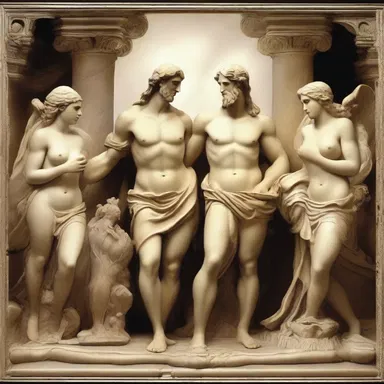 In Greek mythology, the gods and goddesses interacted amiably with humans, sometimes even assisting them.