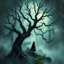 A captivating thriller book cover designed in the style of J