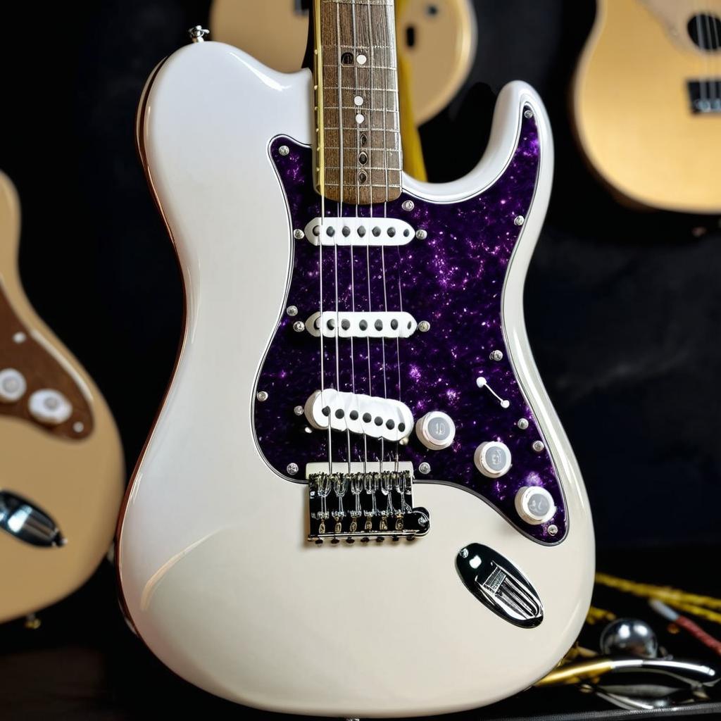 Showcase Your Sound: Purple Guitar & Bass Duo
