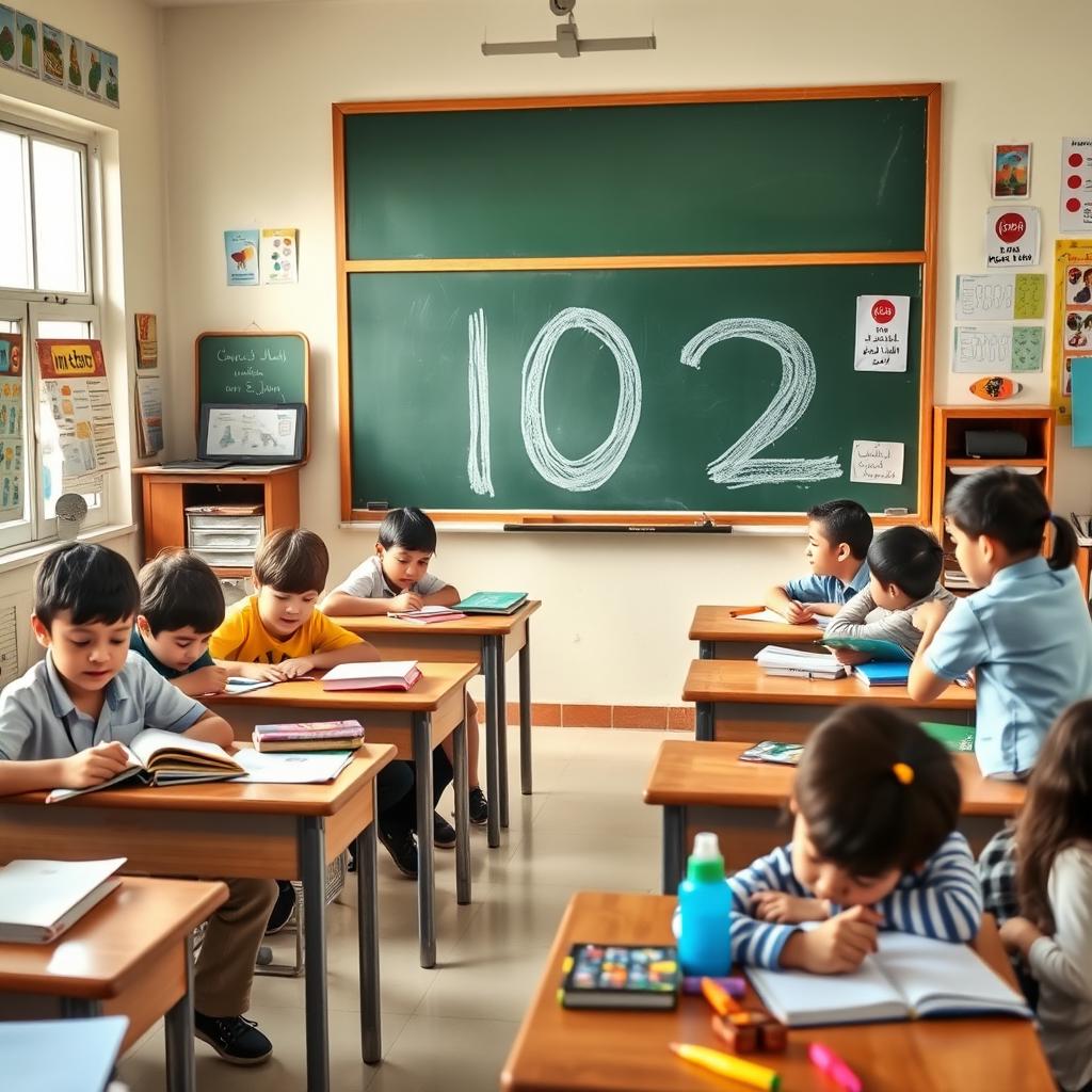 Vibrant Classroom in Iran: Embrace Learning