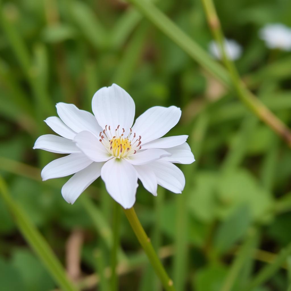 Capture the Beauty: Close-Up of a White Daisy