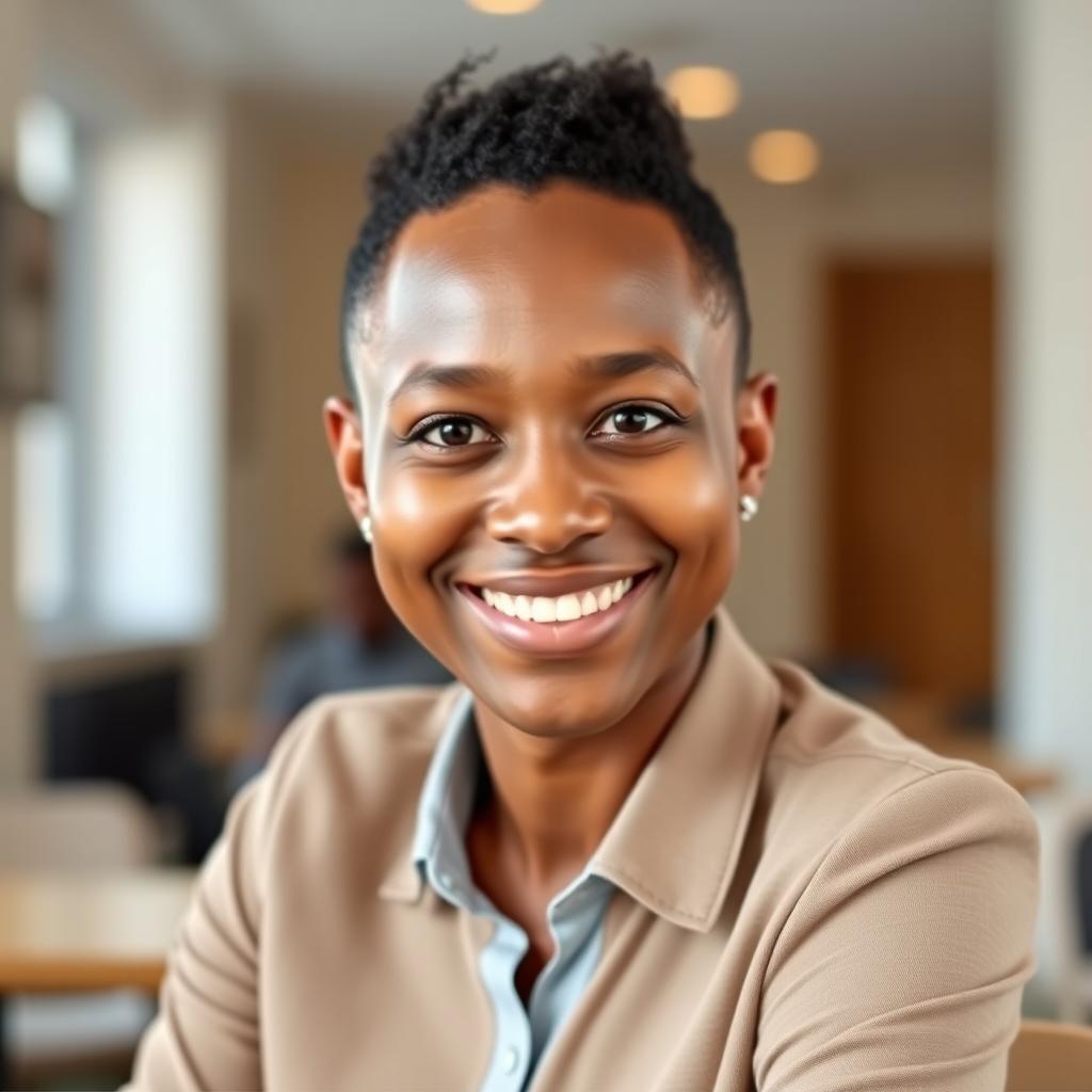 A friendly and approachable professional headshot for a Facebook profile photo