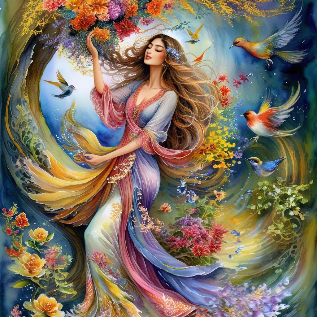 Mythical Beauty: The Enchanting Fairy Woman