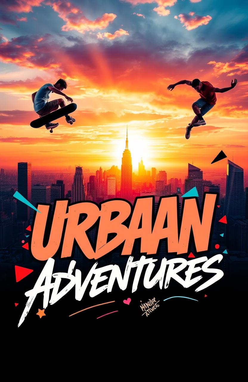 Create a visually stunning poster that combines elements from various photographs