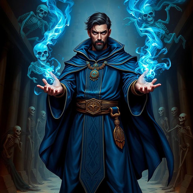Channel Your Inner Wizard: The Handsome Necromancer