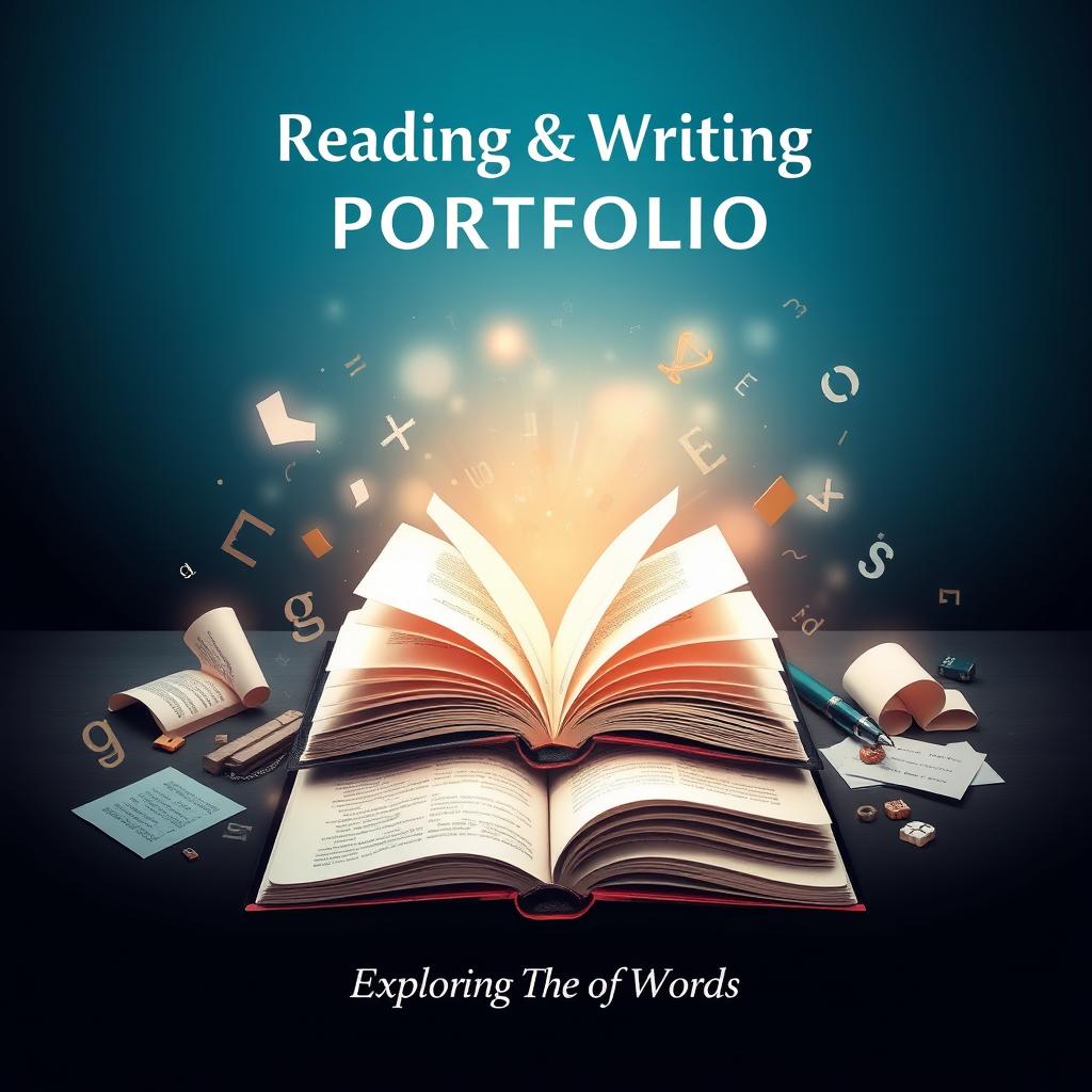 Unleash Your Creativity: Reading & Writing Portfolio Cover