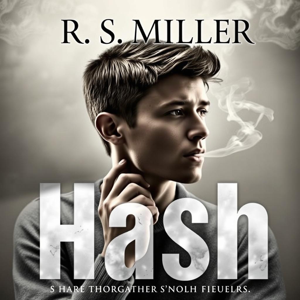 The cover of a book featuring the author's name, R