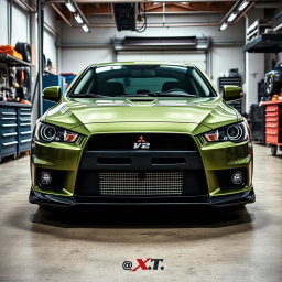 Military Green Mitsubishi Lancer: A Bold Statement