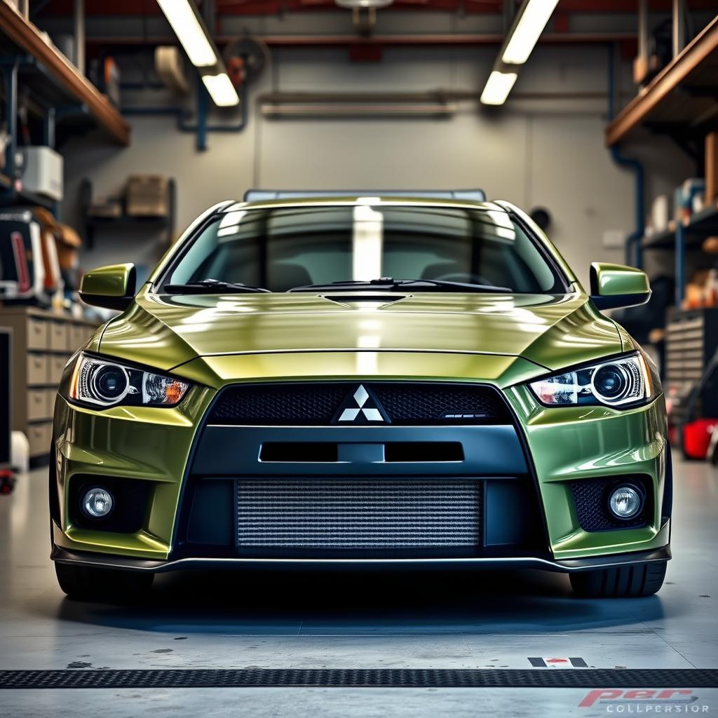 Military Green Mitsubishi Lancer: A Bold Statement