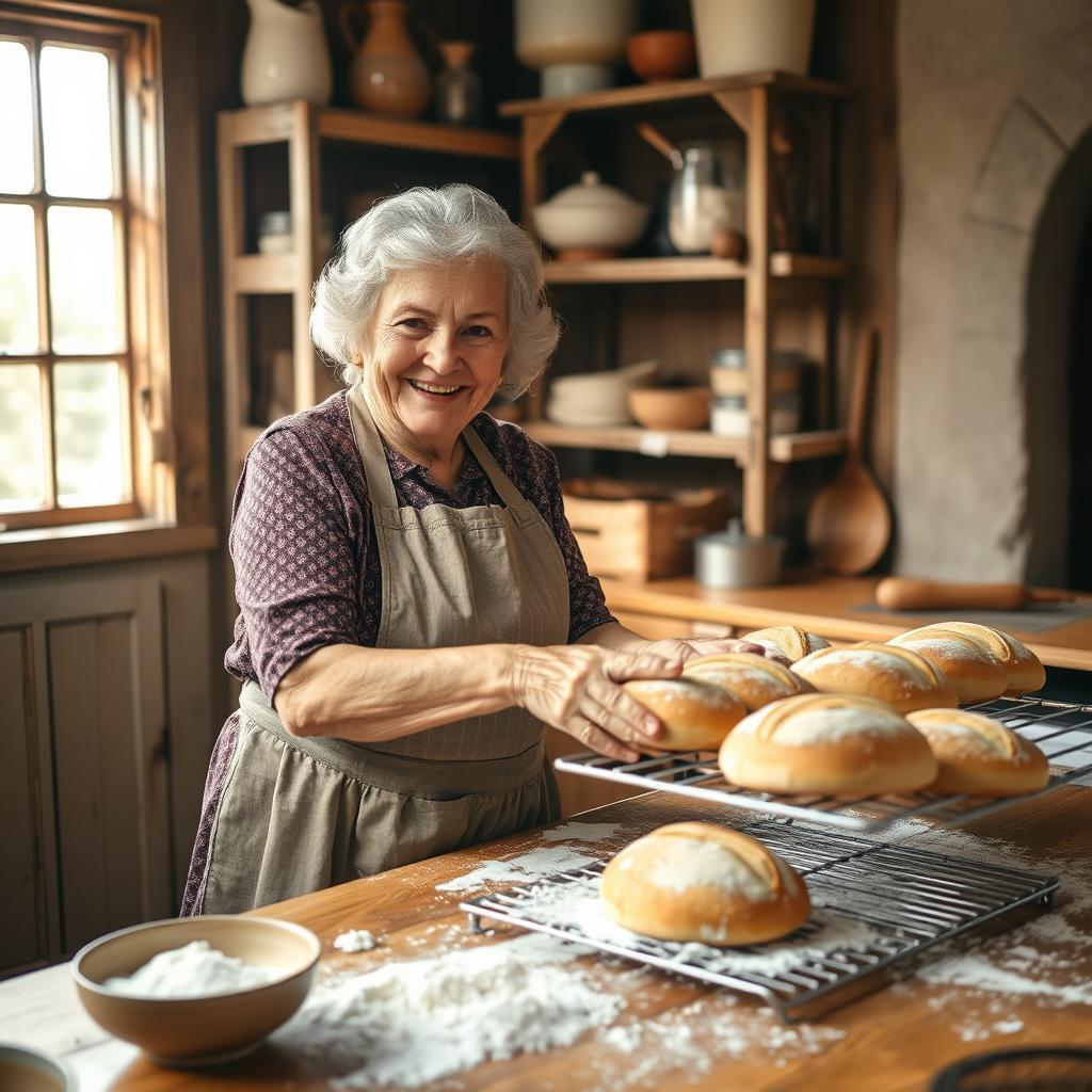 Cozy Kitchen Bread Baking: Capturing the Art of Traditional Baking