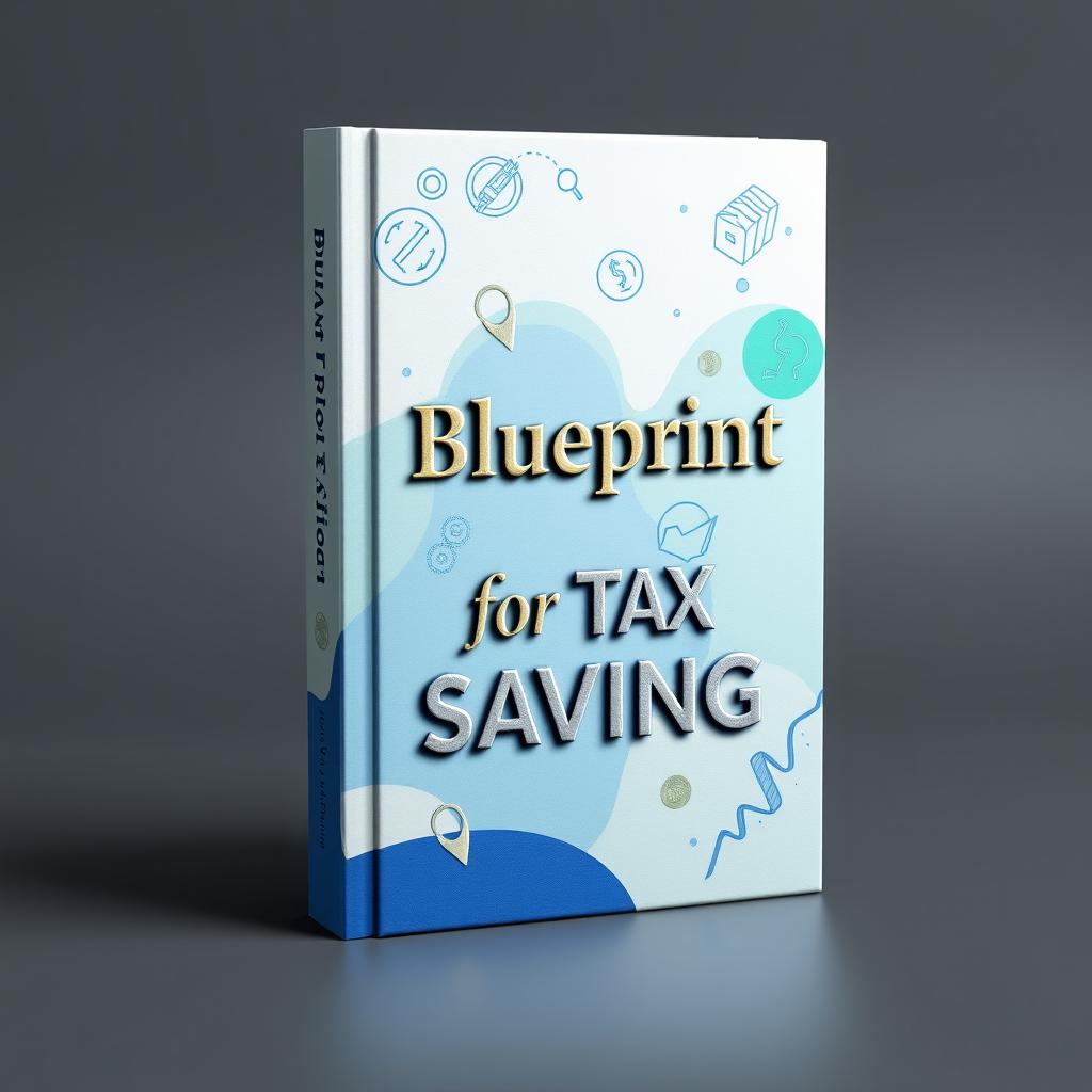 A visually captivating 3D e-book cover featuring a dynamic and open design, with an engaging combination of blue, white, and light green colors