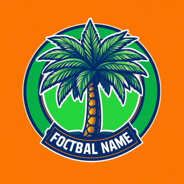 Bold & Modern: Contemporary Football Logo