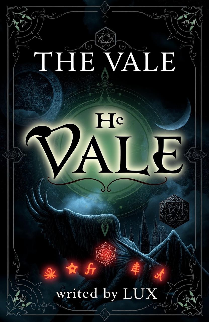 A book cover for titled "THE VALE", part of the Beyond The Vale Miniseries