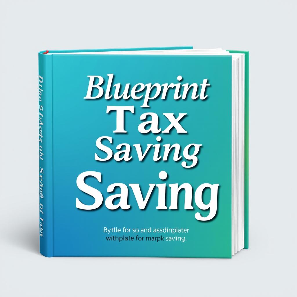A 3D book cover design that is modern and professional, featuring a dynamic and open layout